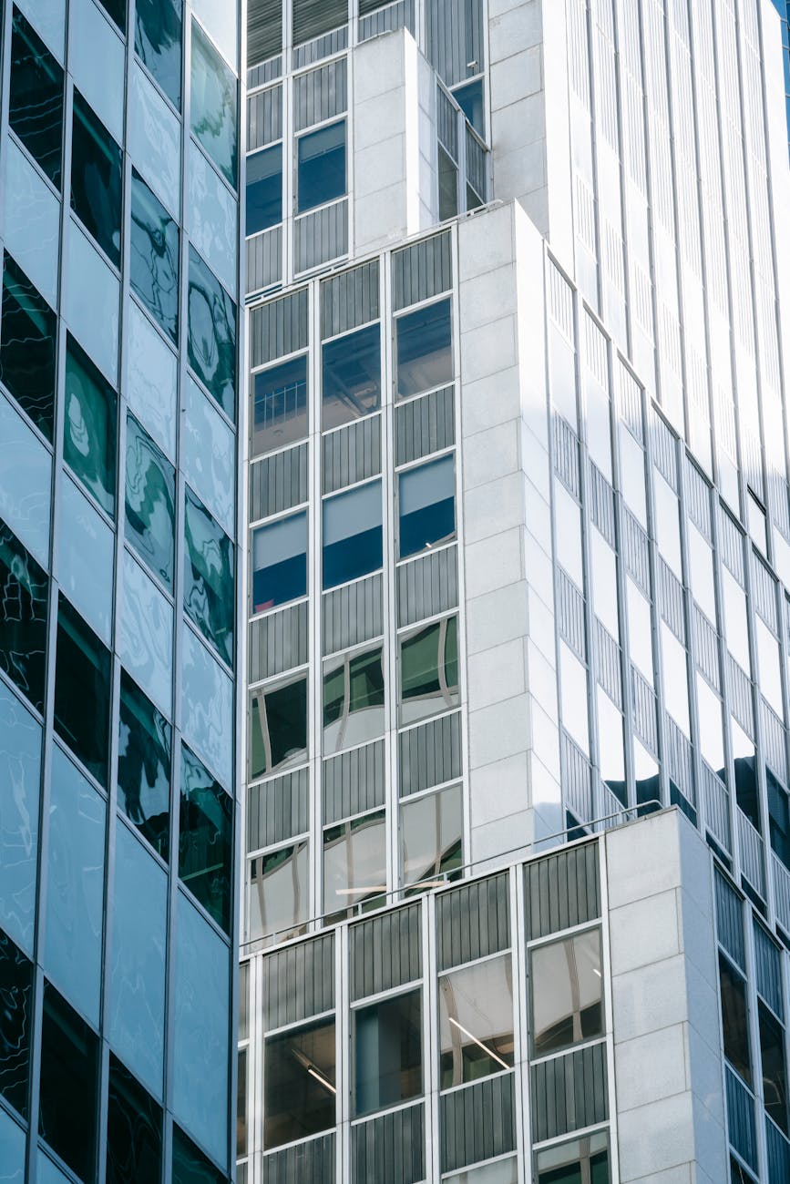 Modern office building in Almaty city center